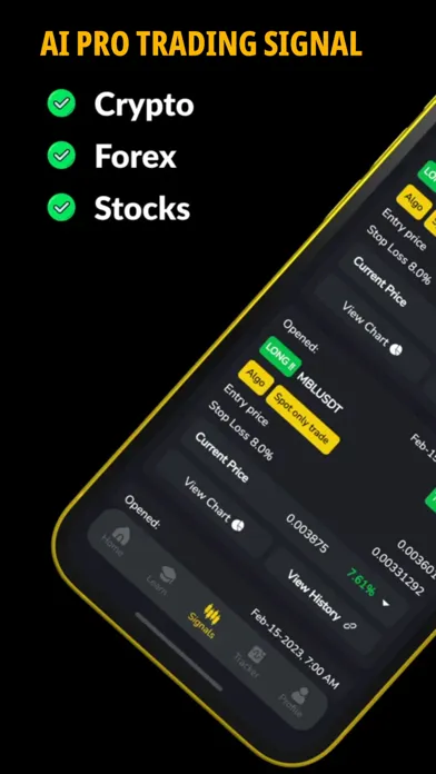 AI Pro Trading Signal Screenshots